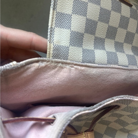 Authentic Louis Vuitton damier azur Backpack - Picture 9 of 11